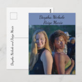 Daysha Nichole en Paige Marie, briefkaart (Voorkant / Achterkant)