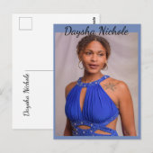 Daysha Nichole McGinnis, briefkaart (Voorkant / Achterkant)