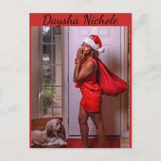 Daysha Nichole, Miss Santa, briefkaart