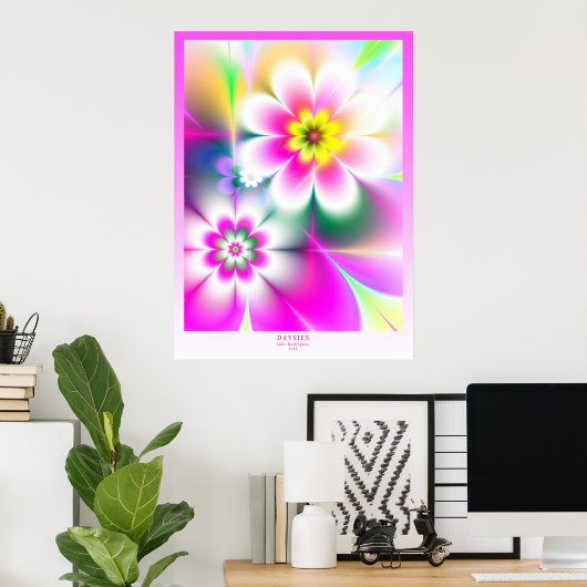 Daysies Poster (Thuiskantoor)