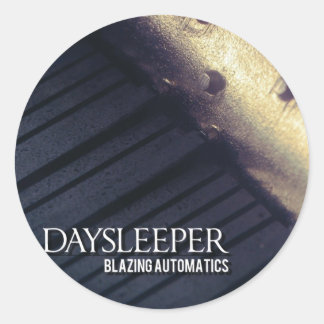 Daysleeper CD (kleine stickers) Ronde Sticker