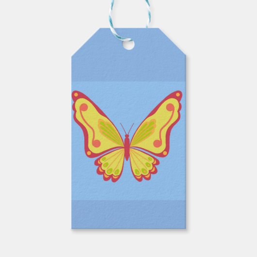 Daytime Butterfly Cadeaulabel (Voorkant)