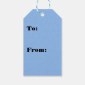 Daytime Butterfly Cadeaulabel (Achterkant)