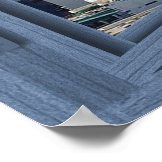 Daytime Las Vegas Strip 6 Pane Open Poster (Hoek)