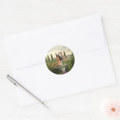 Daytime tuin fee ronde sticker (Envelop)