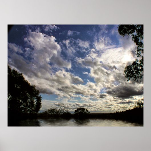 DAYTIME VERANDAH UITZICHT Poster (Voorkant)