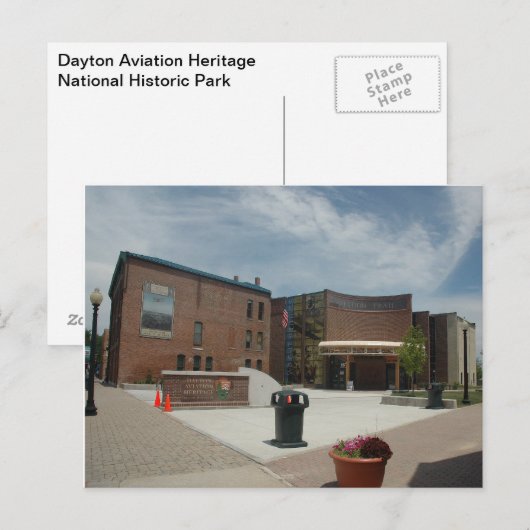 Dayton Aviation Heritage Briefkaart (Voorkant / Achterkant)
