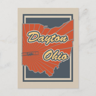 Dayton, Briefkaart Ohio - Briefkaart voor reizen