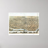 Dayton, Ohio (1870) Canvas Afdruk (Voorkant)