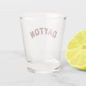 Dayton, Ohio  Arch Shot Glas (Achterkant)