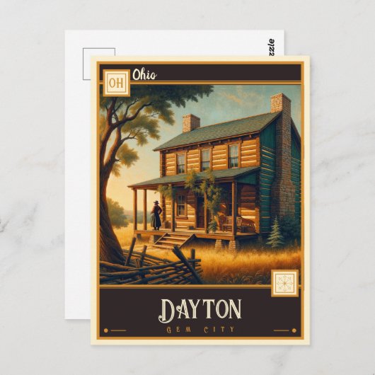Dayton, Ohio |  Briefkaart