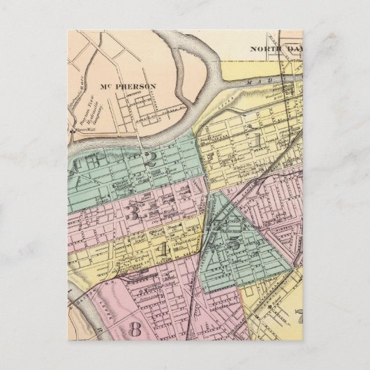 Dayton, Ohio Briefkaart (Voorkant)