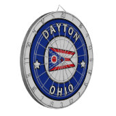 Dayton Ohio Dartbord (Voorkant Links)