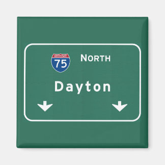 Dayton Ohio oh Interstate Highway Freeway : Magneet