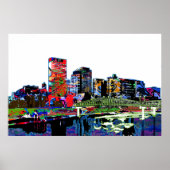 Dayton, Ohio op graffiti Poster (Voorkant)