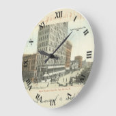 Dayton Ohio Post Card Clock - Fourth St. 1909 Grote Klok (Hoek)