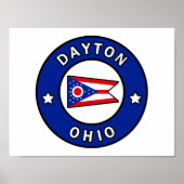 Dayton Ohio Poster (Voorkant)