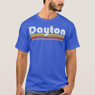 Dayton Ohio  Retro Klassieke Mannen T-shirt