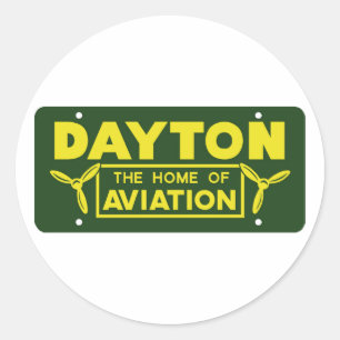 Dayton Ohio Ronde Sticker