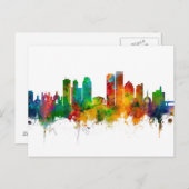 Dayton Ohio Skyline Briefkaart (Voorkant / Achterkant)