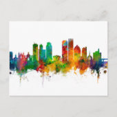 Dayton Ohio Skyline Briefkaart (Voorkant)