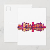 Dayton Ohio Skyline Feestdagenkaart (Voorkant / Achterkant)