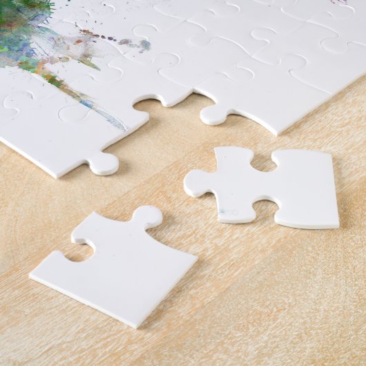 Dayton Ohio Skyline Legpuzzel (Zijkant)