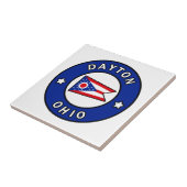Dayton Ohio Tegeltje (Zijkant)