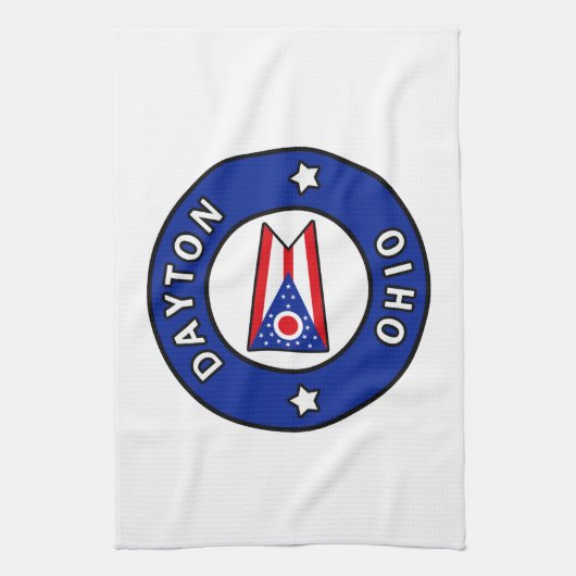 Dayton Ohio Theedoek (Verticaal)