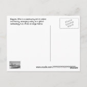 Dayton, Ohio, VS Briefkaart (Achterkant)