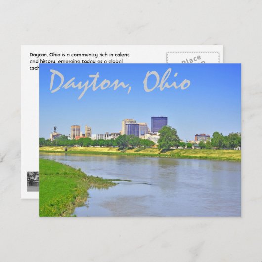 Dayton, Ohio, VS Briefkaart (Voorkant / Achterkant)