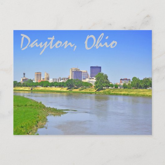 Dayton, Ohio, VS Briefkaart (Voorkant)