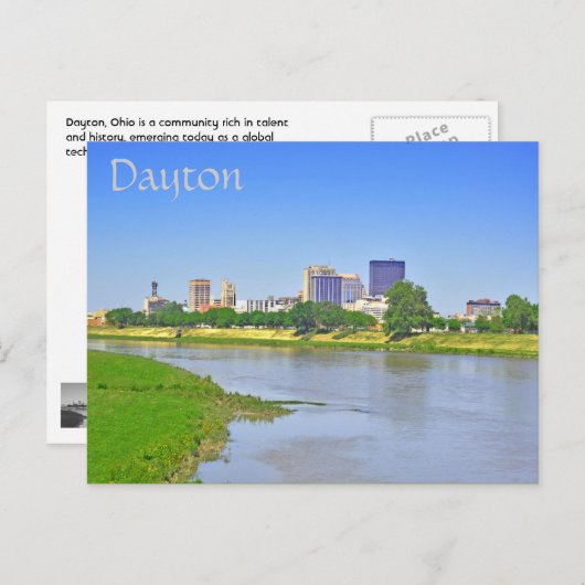 Dayton, Ohio, VS Briefkaart (Voorkant / Achterkant)