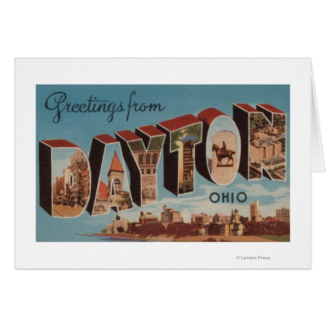 Dayton, OhioLarge Letter ScenesDayton, OH (Voorkant Horizontaal)