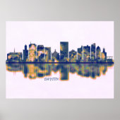 Dayton Skyline Poster (Voorkant)