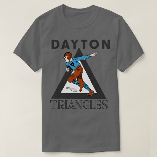 Dayton Triangles 1929 T-shirt (Design voorkant)