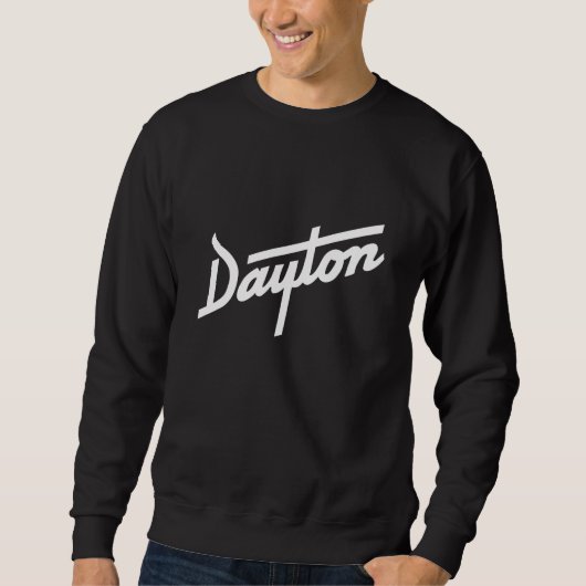 Dayton zwart sweatshirt (Voorkant)