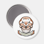 Daytona 2011Schedel Magneet (Voorkant / Achterkant)