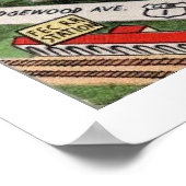  Daytona Beach 16x24 Poster Print (Hoek)