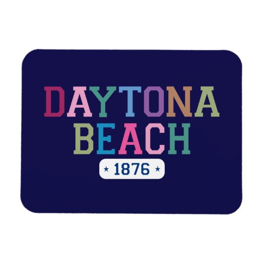 Daytona Beach 1876 Magneet (Horizontaal)