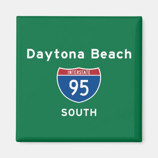 Daytona Beach 95 Magneet (Voorkant)