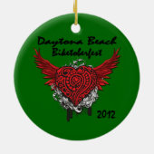 Daytona Beach Biktoberfest 2012 Ornament (Achterkant)