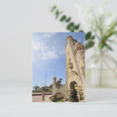 Daytona Beach Boardwalk Clock Tower Briefkaart (Staand voorkant)