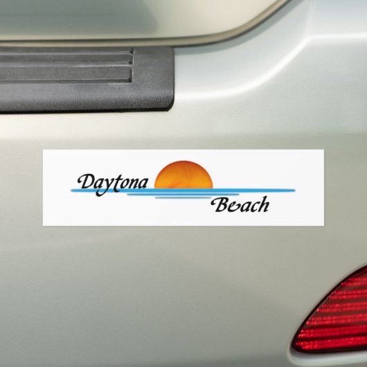 Daytona Beach Bumpersticker (Op auto)