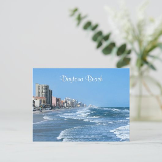 Daytona Beach Coast Post Card Briefkaart (Staand voorkant)