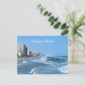 Daytona Beach Coast Post Card Briefkaart (Staand voorkant)