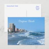 Daytona Beach Coast Post Card Briefkaart (Voorkant / Achterkant)