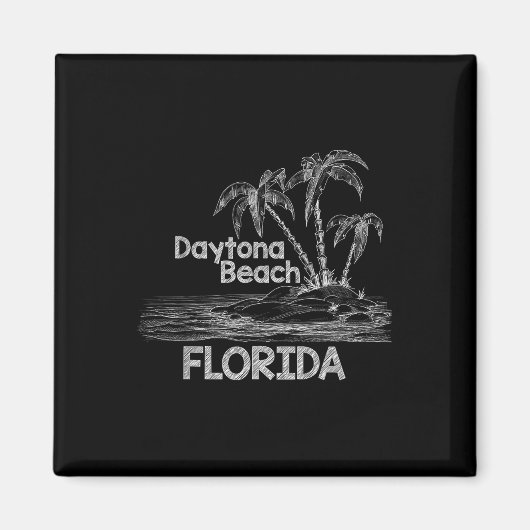 Daytona Beach Familie Vakantie Cruise Shirt Magneet (Voorkant)