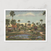 Daytona Beach FL, Beach Street Uitzicht, 1950 Geïn Briefkaart (Voorkant)