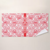 Daytona Beach FL Custom Badhanddoek (Badhanddoek)